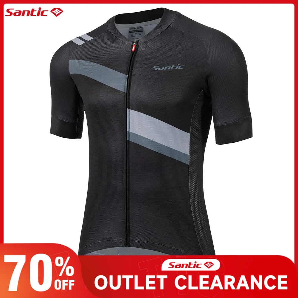 Cycling Commuter Clothing - Santic Men's Cycling Jersey Summer Quick