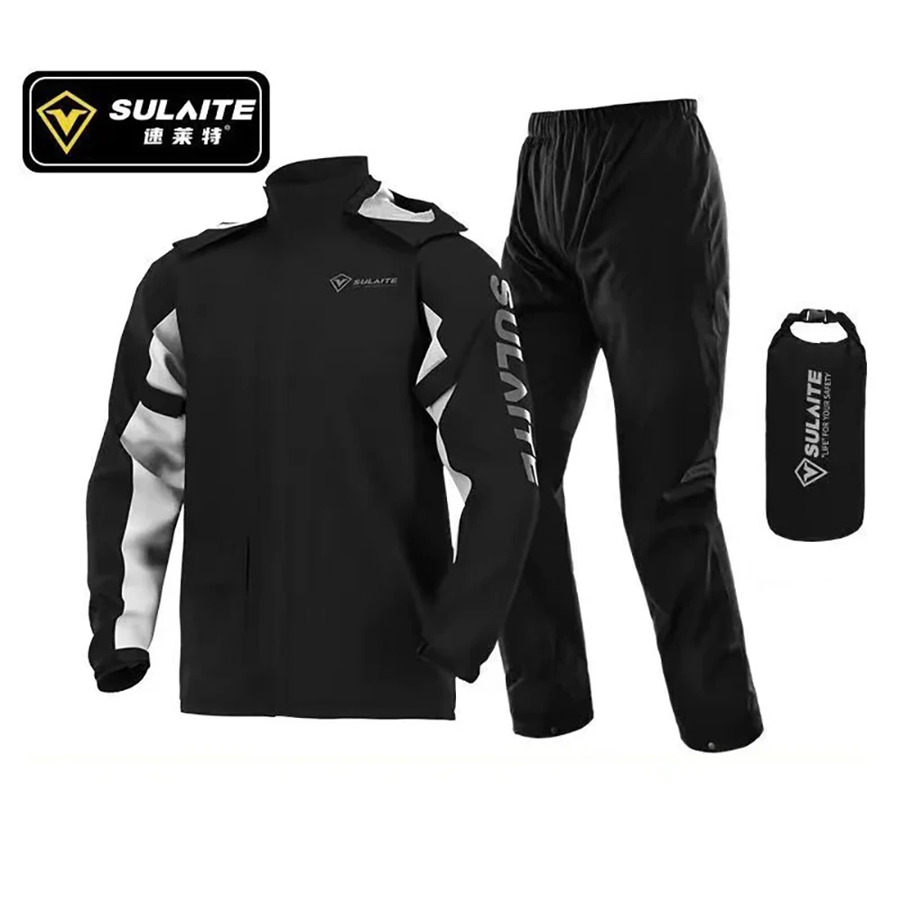 Cycling Rain Jacket Commute - Motorcycle Raincoat Men Women Waterproof Rider