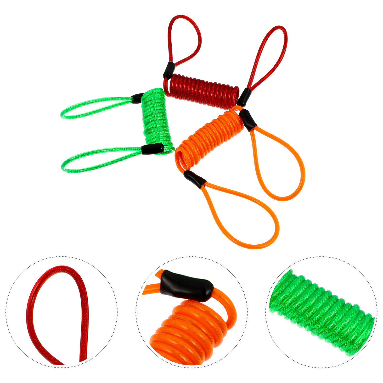 3Pcs Anti Theft Reminder Wire  - Cable Lock Flexible recension och pris