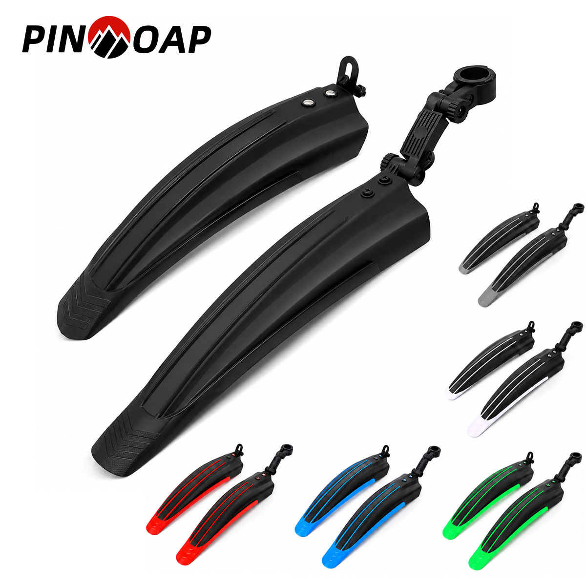 PINMOAP 2PCS Bicycle Mudguard  - Cycling Commute Rain recension och pris