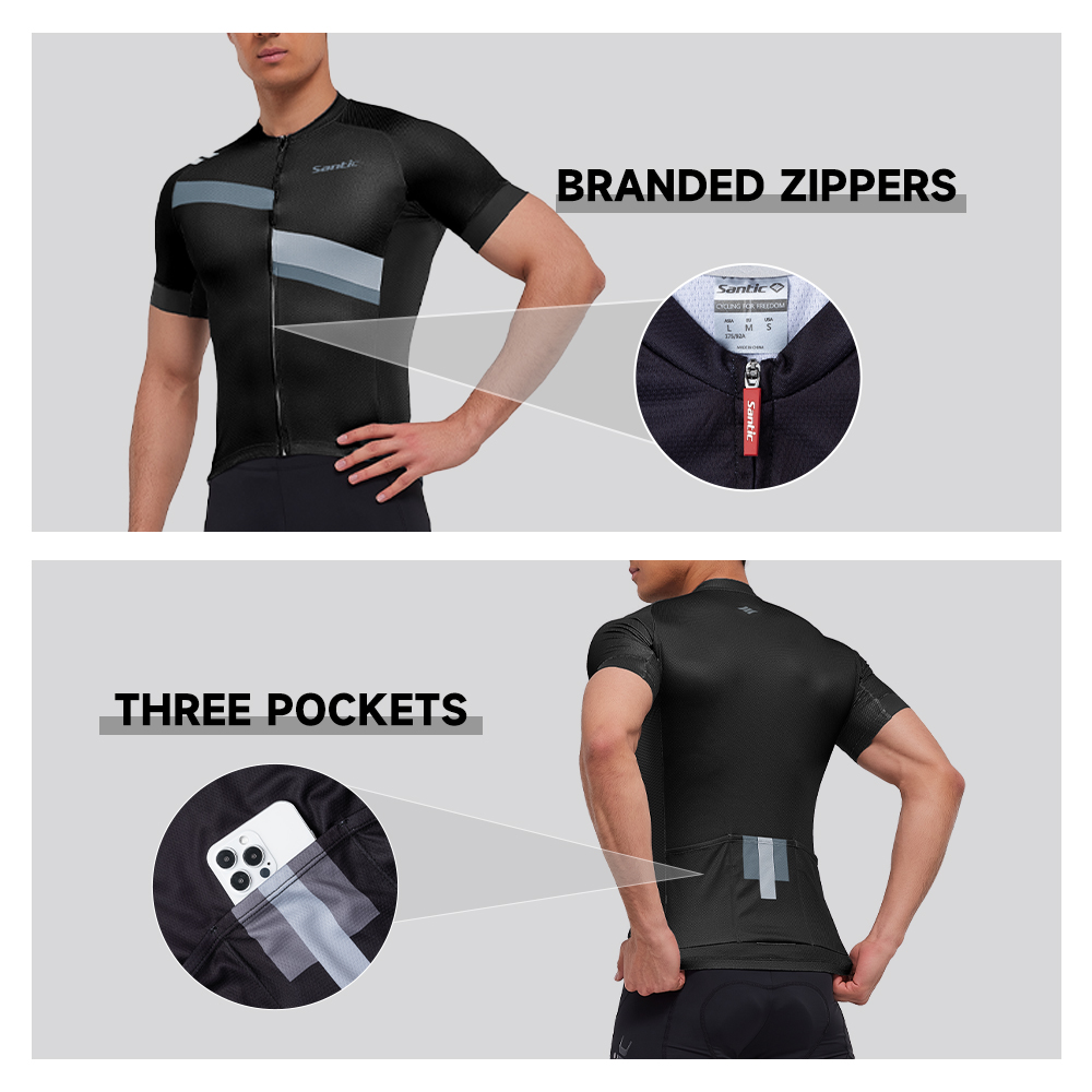 Santic Men's Cycling Jersey Su - Cycling Commuter Clothing recension och pris
