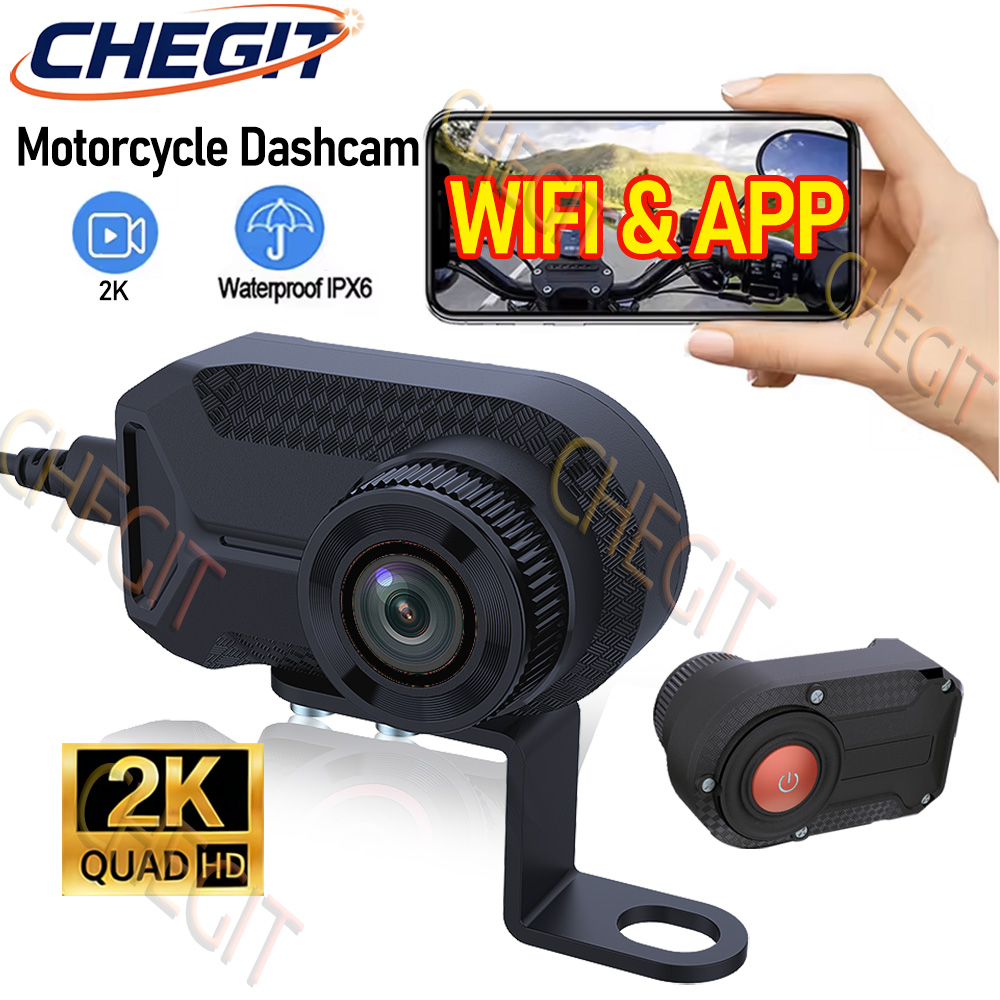 New 2K HD Motorcycle DVR Water - Cycling Loop recension och pris