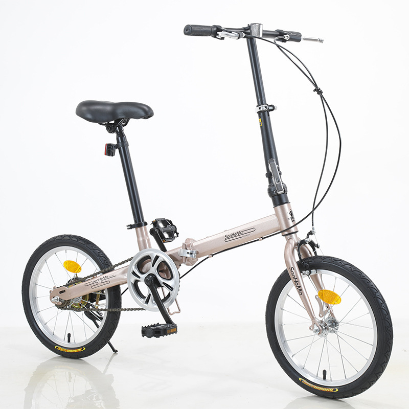 Sanhema 16 Inch Folding Bicycl - Cycling Commute Gear recension och pris