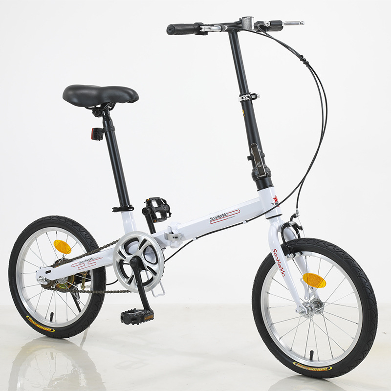 Sanhema 16 Inch Folding Bicycl - Cycling Commute Gear recension och pris
