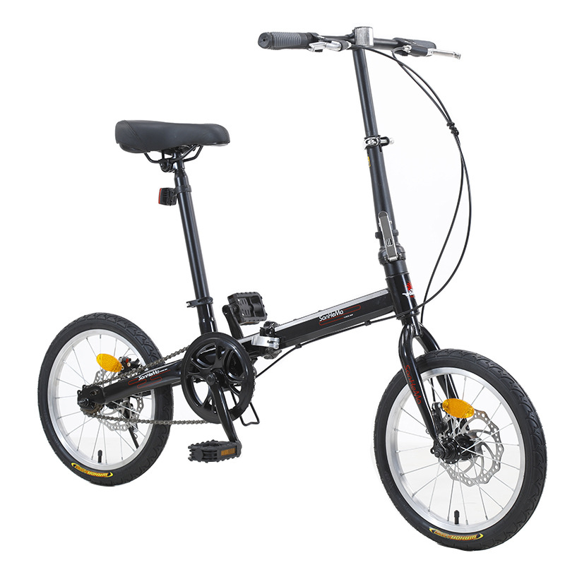 Sanhema 16 Inch Folding Bicycl - Cycling Commute Gear recension och pris