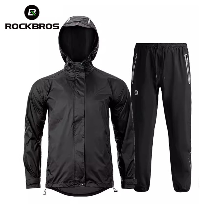 ROCKBROS Cycling Raincoat Bicy - Cycling Rain Jacket Commute recension och pris