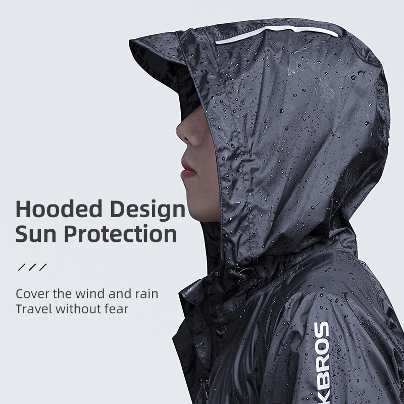 ROCKBROS Cycling Raincoat Bicy - Cycling Rain Jacket Commute recension och pris