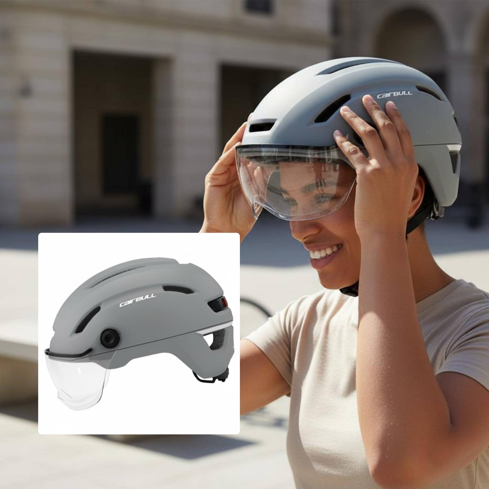Electric Bicycle Commuter Helm - Cycling Commute Gear recension och pris
