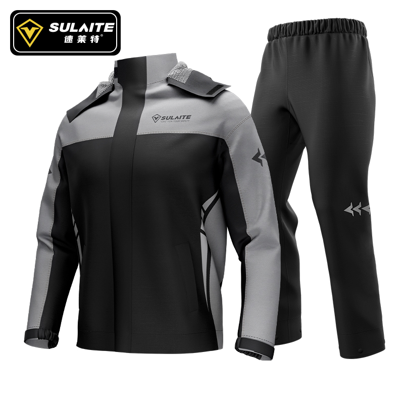 SULAITE Motorcycle Raincoat Su - Cycling Rain Jacket Commute recension och pris