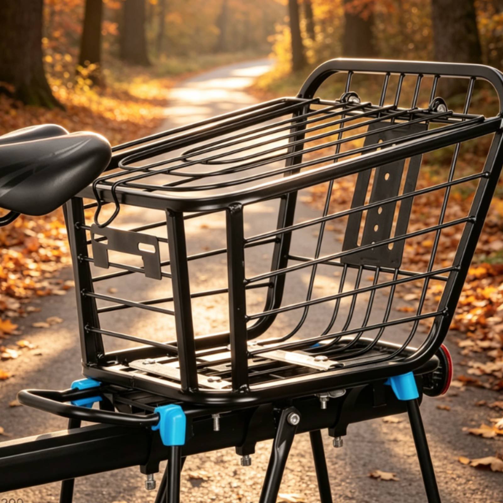 Folding Rear Bike Basket Folda - Commuter Cycling recension och pris
