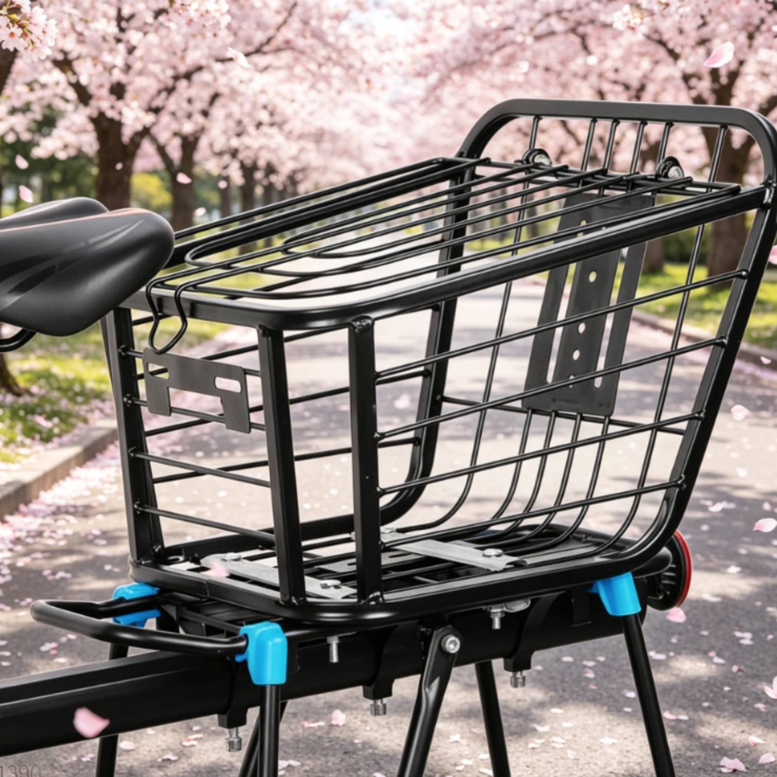 Folding Rear Bike Basket Folda - Commuter Cycling recension och pris