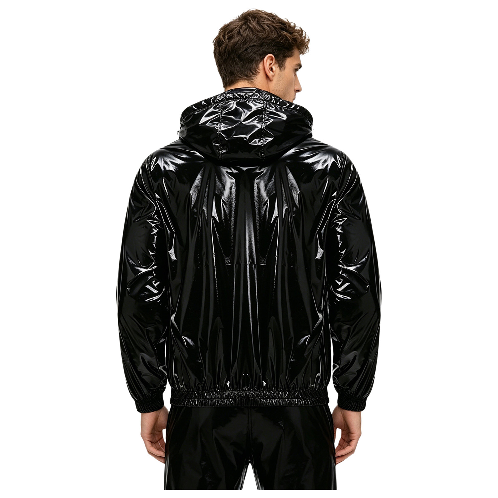 Mens Waterproof Hooded Jacket  - Cycling Rain Jacket Commute recension och pris