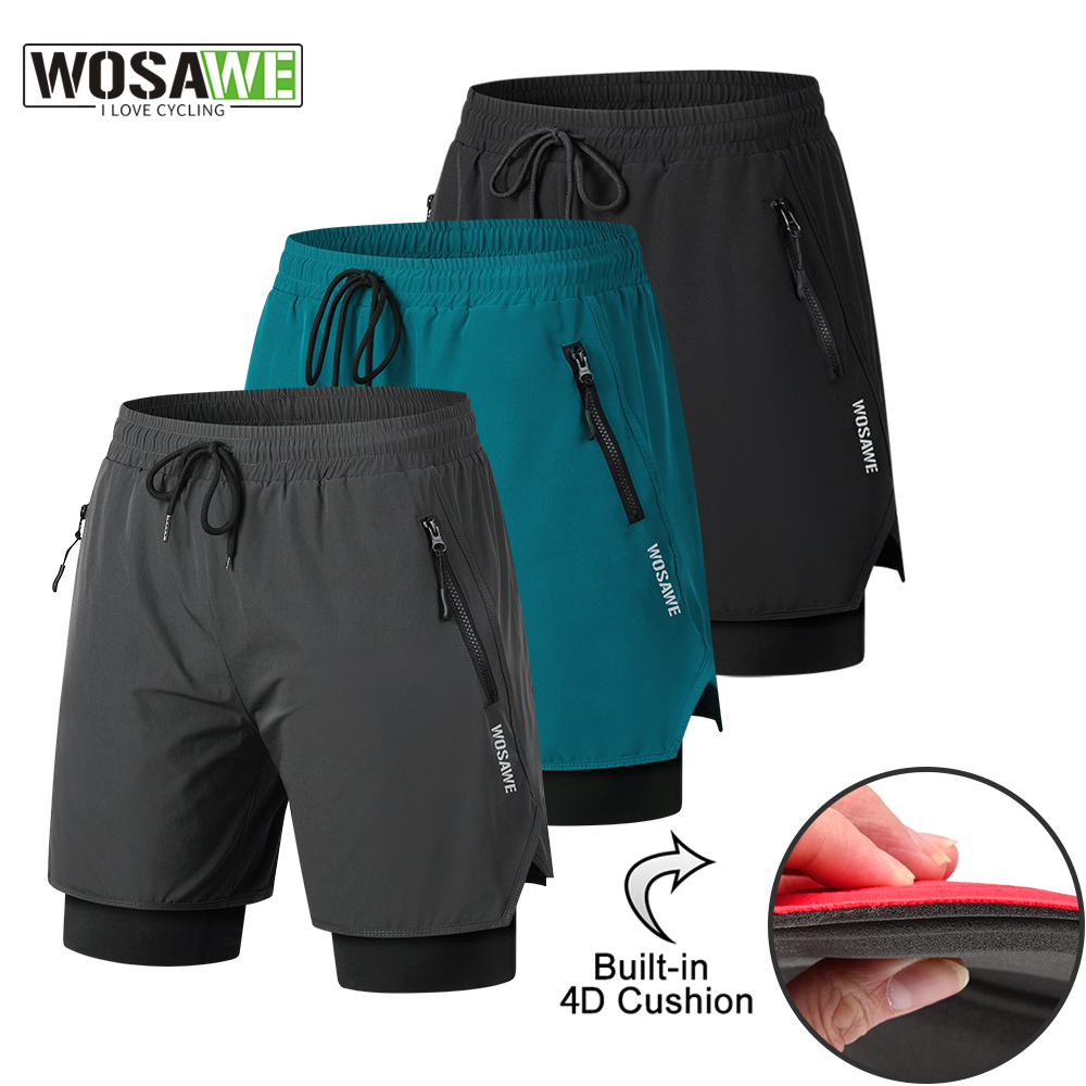 WOSAWE MTB Shorts Summer Men C - Cycling Commuter Pants recension och pris