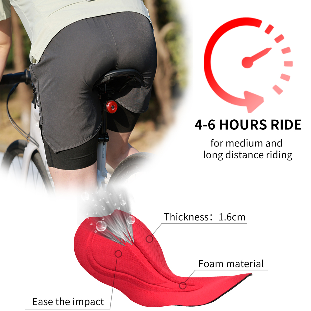 WOSAWE MTB Shorts Summer Men C - Cycling Commuter Pants recension och pris