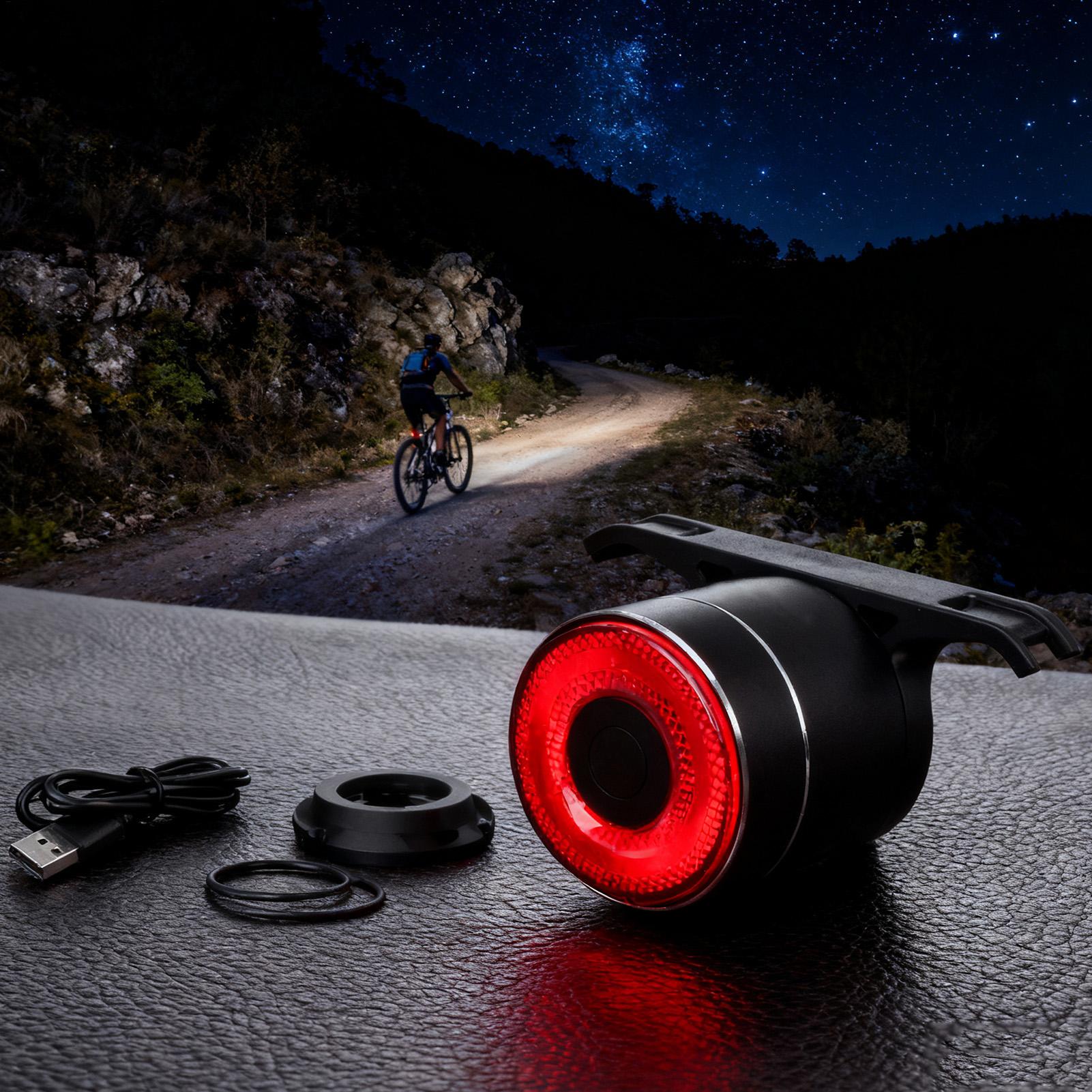 Bike Rear Light Smart Bike Tai - Commuter Cycling recension och pris