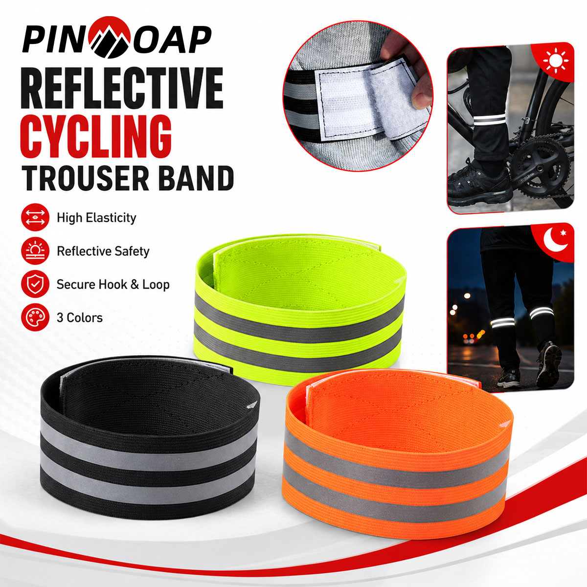 PINMOAP 1/2PCS Bicycle Pants L - Cycling Commute Gear recension och pris