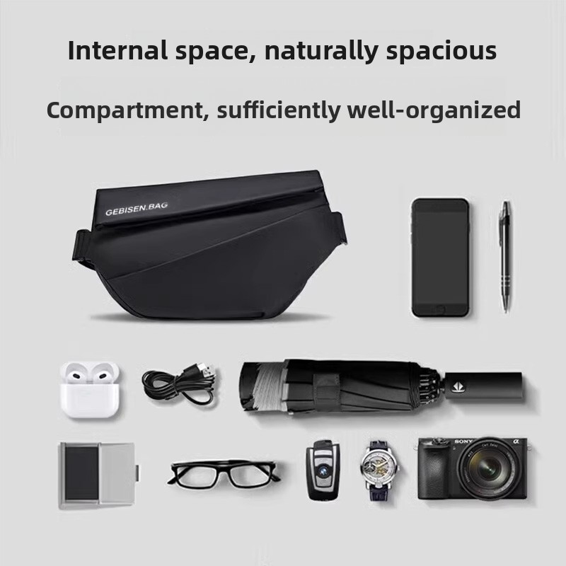 Magnetic Buckle Men Crossbody  - Commuter Cycling recension och pris
