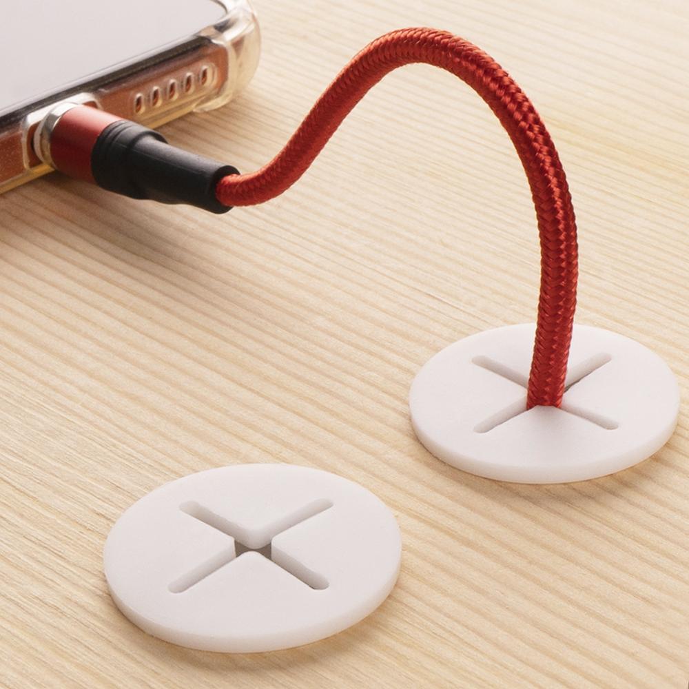 14pcs Desk Cord Grommet, Flexi - Cable Lock Flexible recension och pris